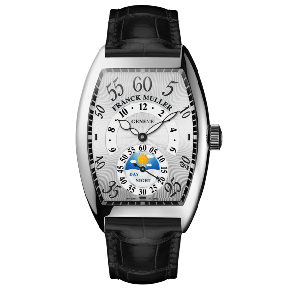Cintrée Curvex Retrograde Hours Day & Night 7880 HR JN WG E